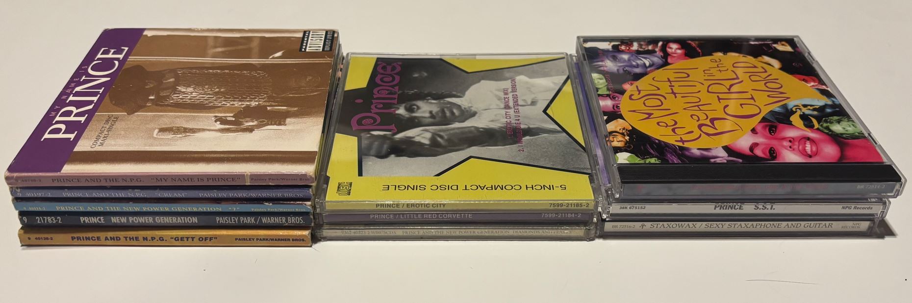Various CD single packaging formats