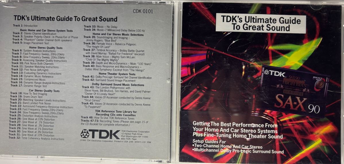 TDK’s Ultimate Guide To Great Sound – an audio guide to setting up a stereo system